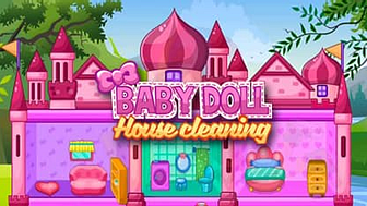 Princess Baby Doll House Clean-Up