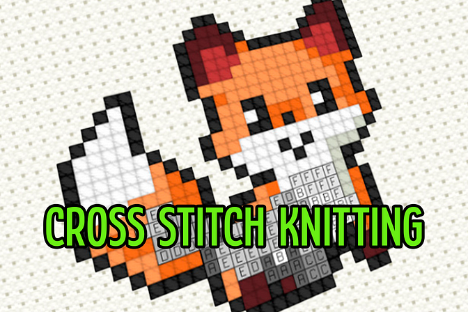 Cross stitch - knitting no Friv 360