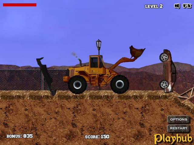 Bulldozer Mania - Free Play & No Download | FunnyGames