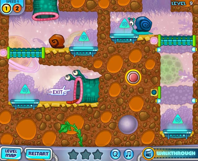 Snail Bob 4 Space Free Play & No Download FunnyGames
