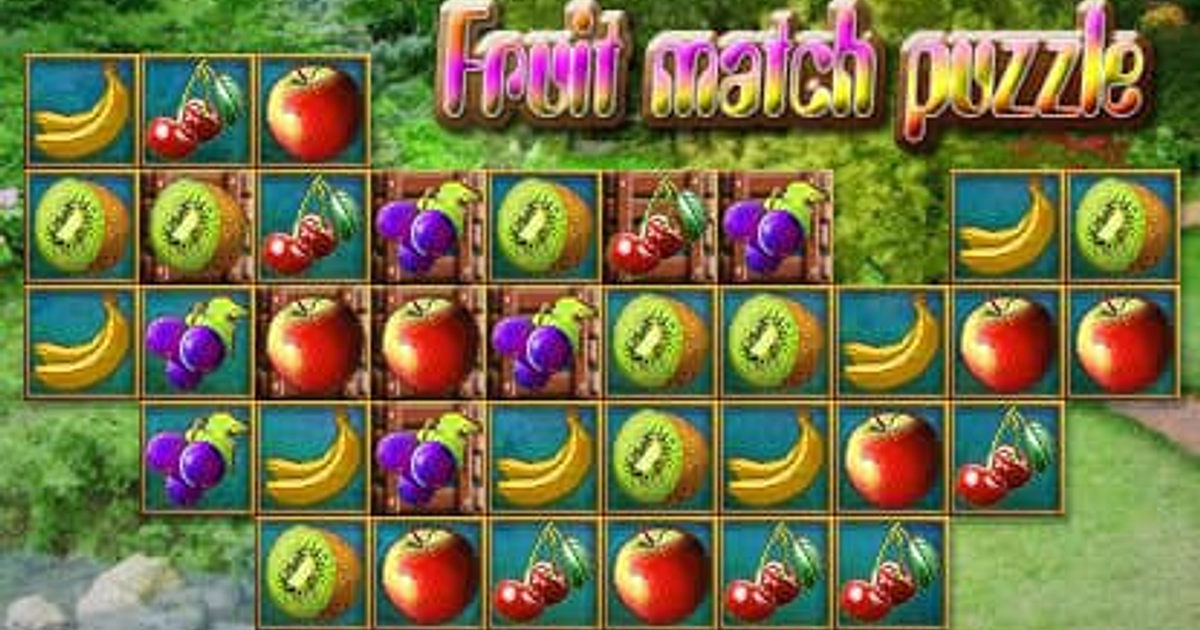 verzekering Chemie hemel Fruit Match Puzzle - Free Play & No Download | FunnyGames
