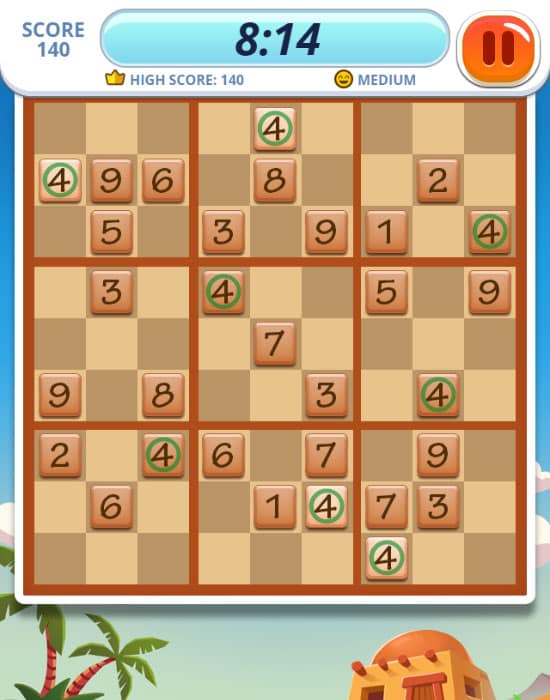 Desert Sudoku Desert Sudoku