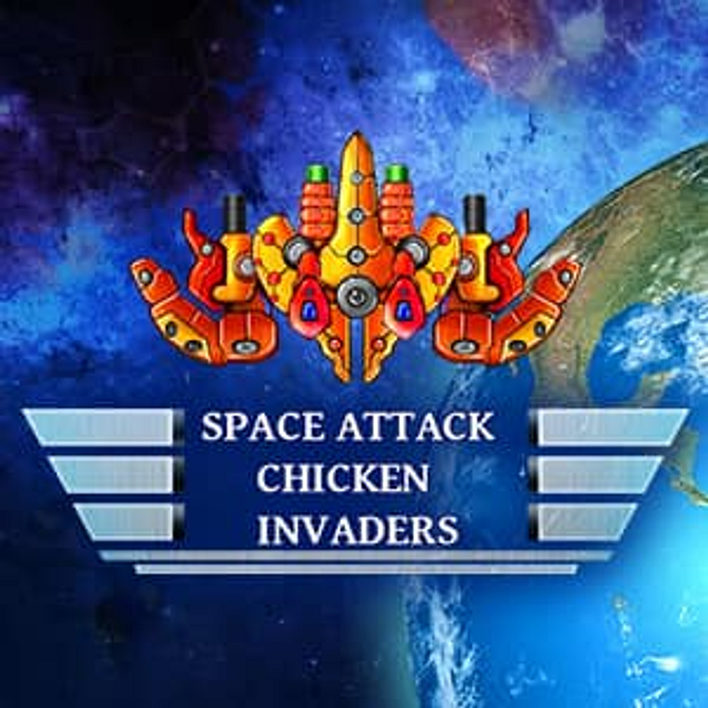 Space Attack Chicken Invaders - Free Play & No Download | FunnyGames