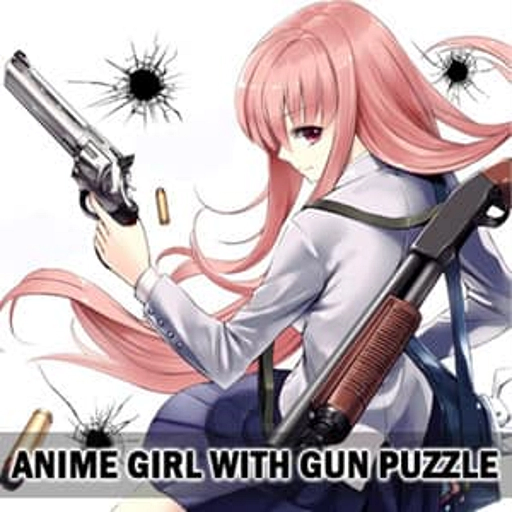 Anime Girl With Gun Puzzle - Free Play & No Download | FunnyGames