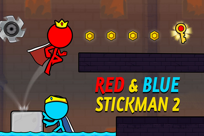 Red and Blue Stickman 2 - Free Play & No Download | FunnyGames