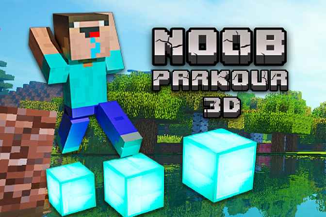 Jogo Noobic: Parkour Craft no Jogos 360