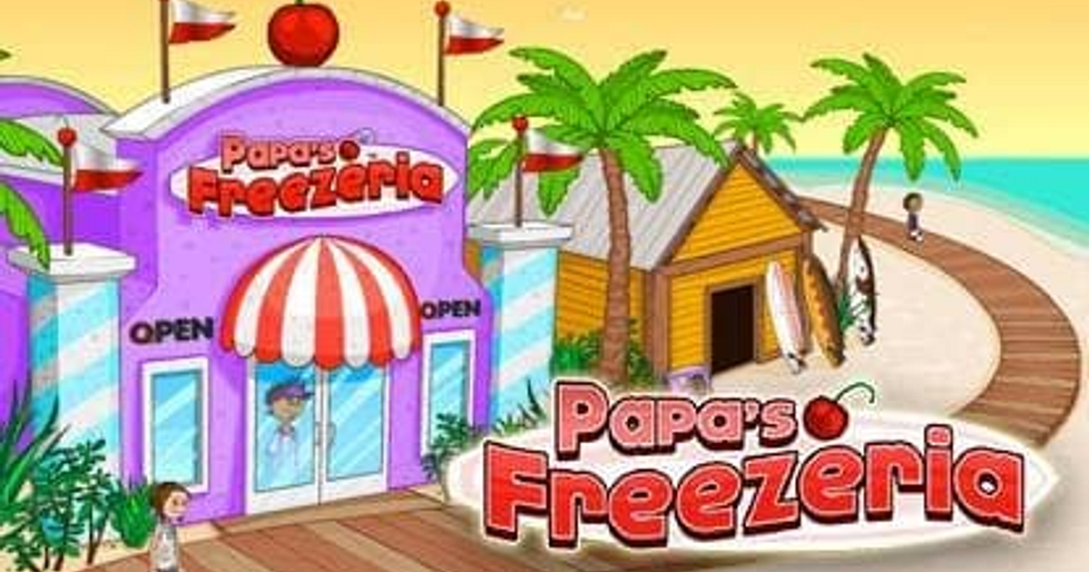 Papa's Freezeria, Free Flash Game