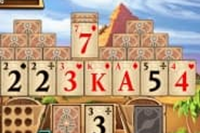 Play Pyramid Solitaire Online for Free: Free Pyramid Solitaire