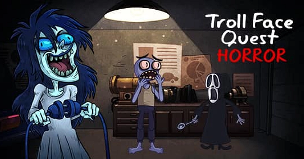 Trollface Quest: Horror 1 - Free Play & No Download | Funnygames