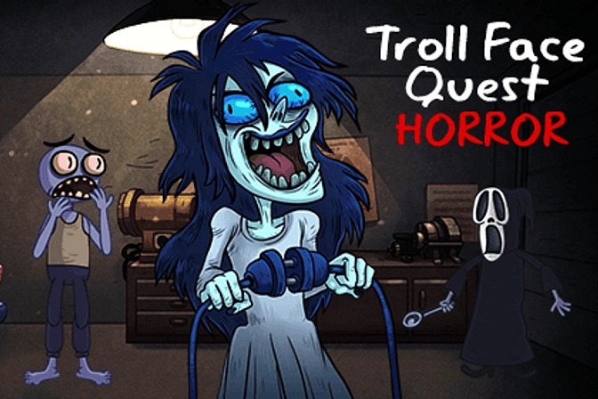 Trollface Quest: Horror 1 - Free Play & No Download | Funnygames