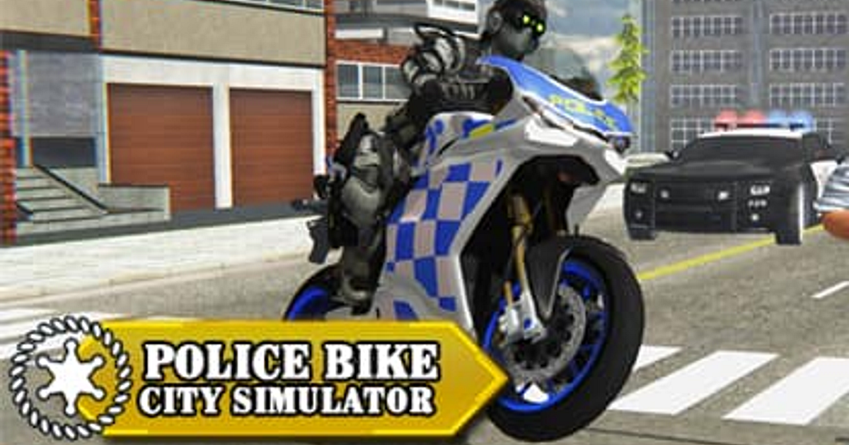 City Police Bike Simulator - Online Game - Play for Free