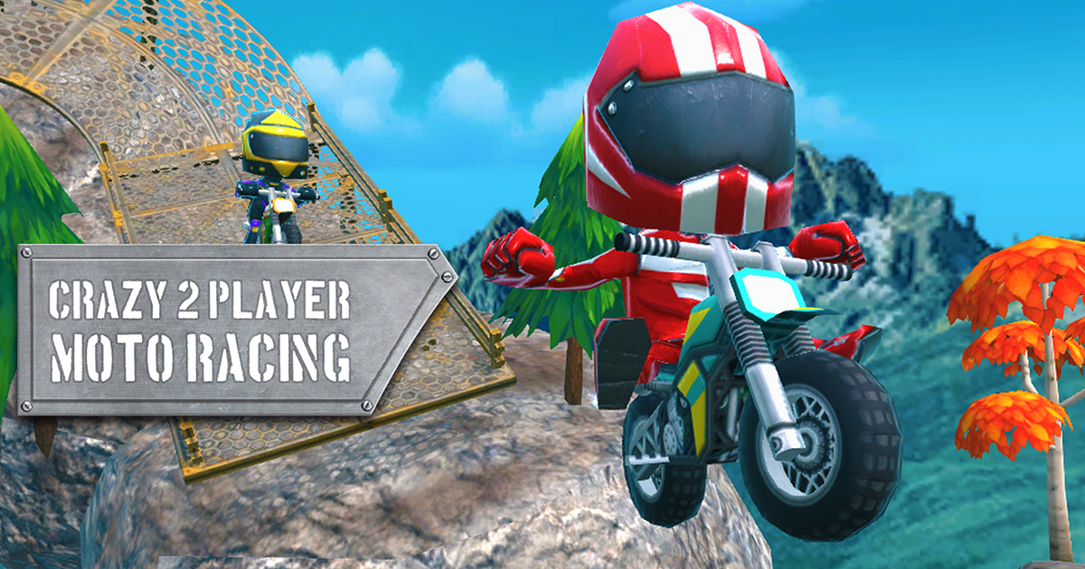 Crazy 2 Player Moto Racing - Free Play & No Download