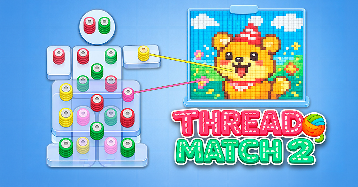 Thread Matches Thread Match 2 - Free Play & No Download | FunnyGames