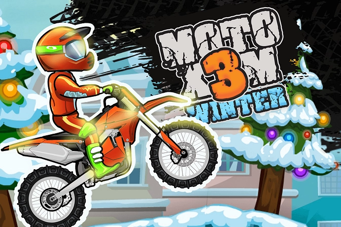 Moto-x3 winter online bike riding game — Steemit