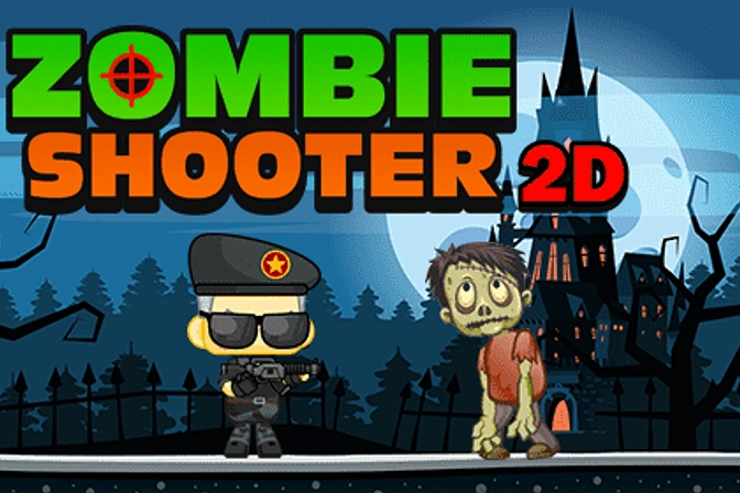 Zombie Shooting Games 2D - Modelo / Projeto Completo de Jogo