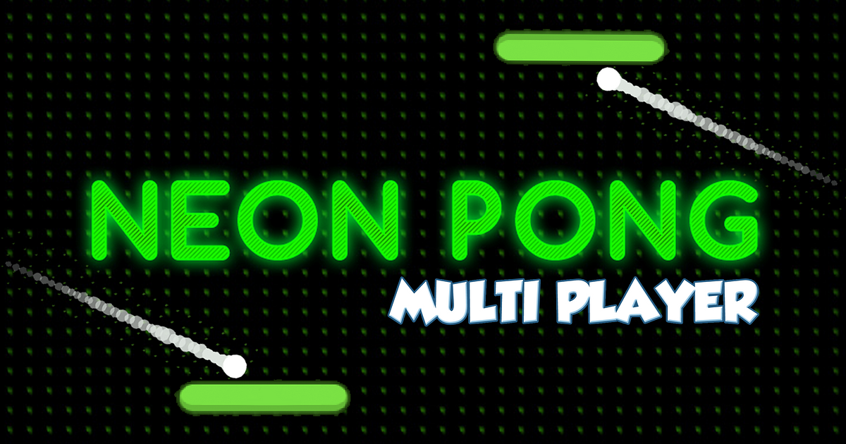 Pong 2 - Online Multiplayer Game with Offline Play