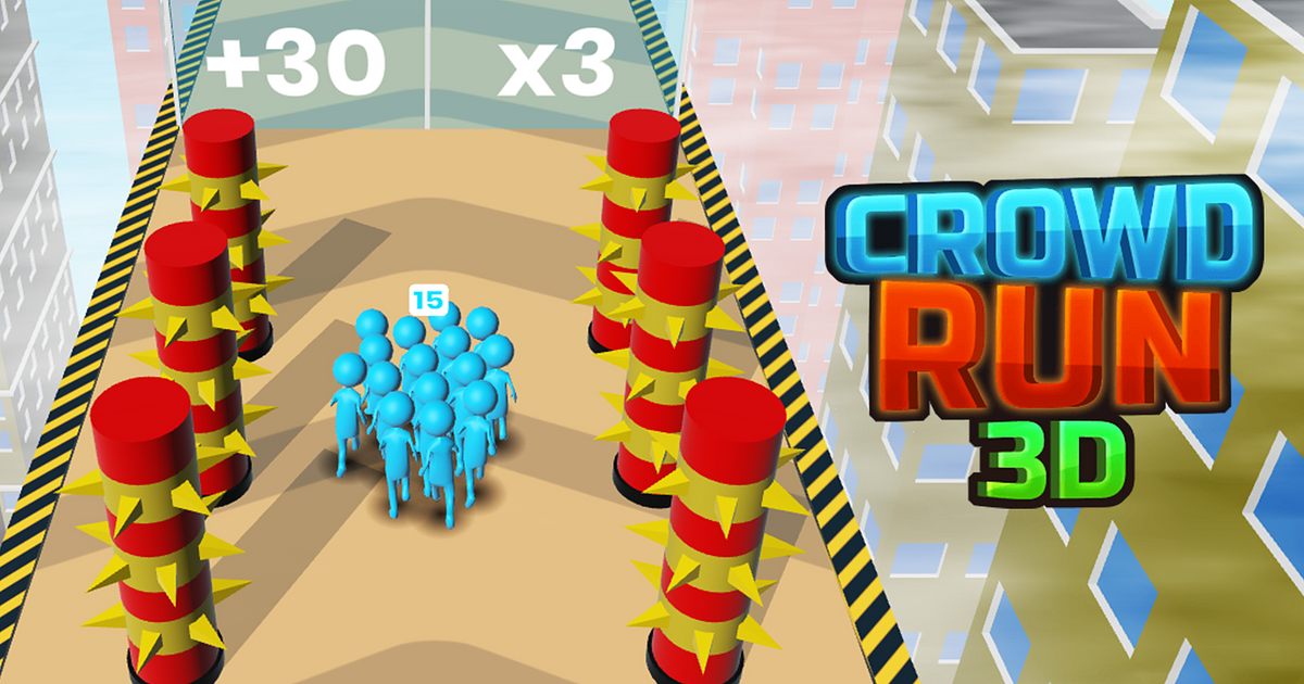 CROWD RUN 3D jogo online no