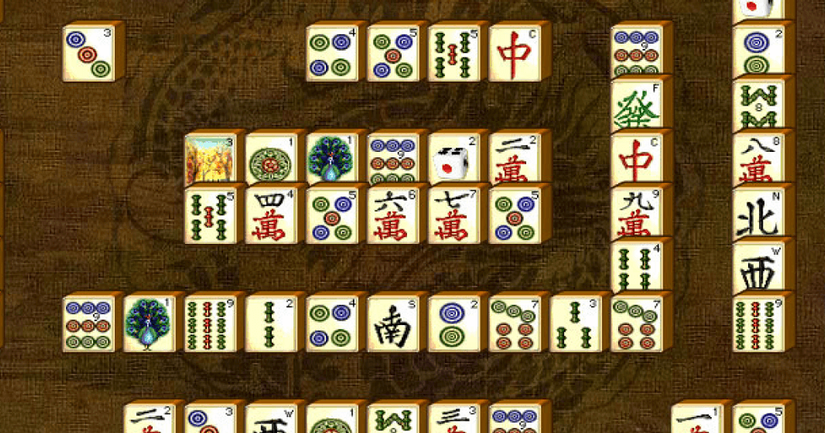 Mahjong Connect 4 (fullscreen) free online