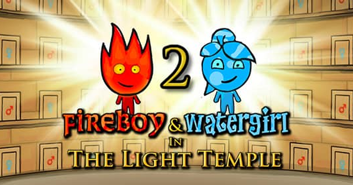 Fireboy and Watergirl 2 - Jogue Online em SilverGames 🕹